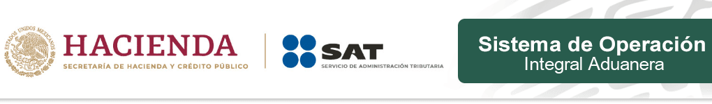 HACIENDA SAT - Sistema de Operación Integral Aduanera